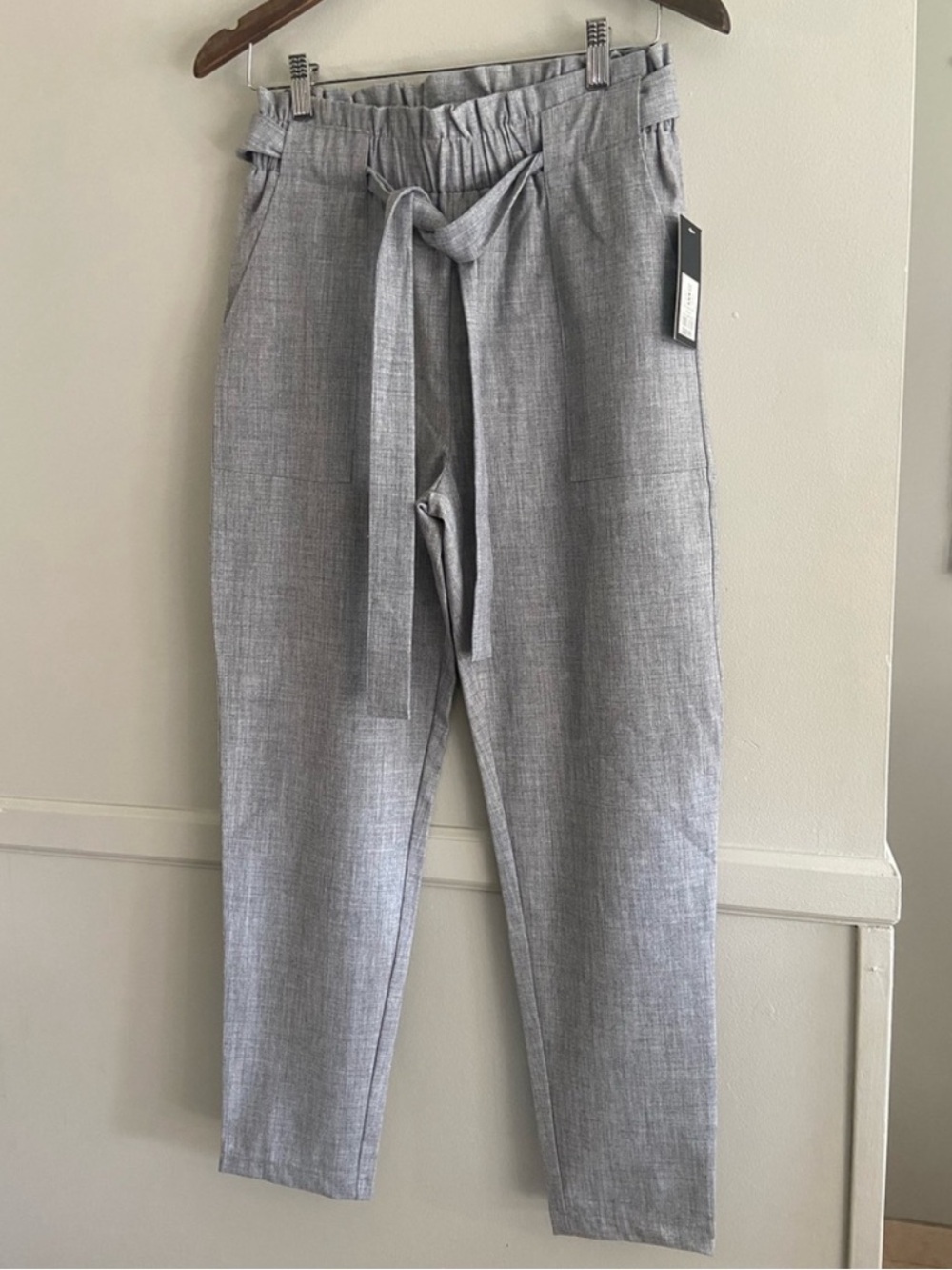 ☀️ Streetwear Society ☀️ grey paper bag pants
